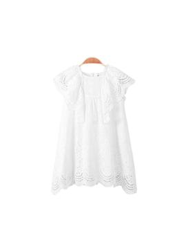 Vestido Dadati Niña DJGV18081 Beig