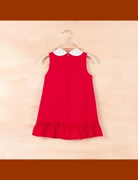 Vestido Dadati Niña DJGV18040 Rojo