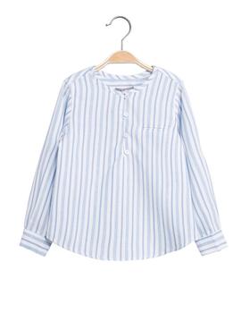 Camisa DADATI Niño Rayas Blancas y Azules 01902083