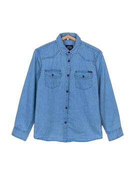 Camisa Tiffosi Niño Ethan Azul