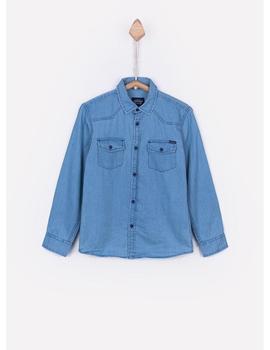 Camisa Tiffosi Niño Ethan Azul