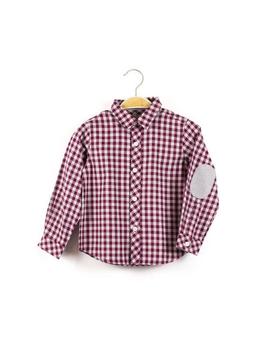 Camisa DADATI Niño Burdeos Cuadros 11817033