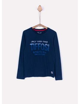 Camiseta TIFFOSI Niño Marino Estampado Tiffosi ROB