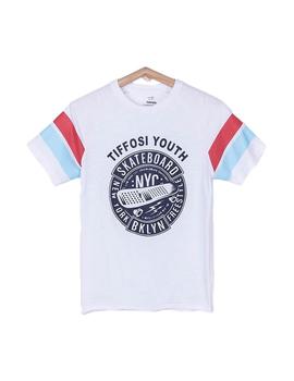 Camiseta Tiffosi Niño Youth Blanca