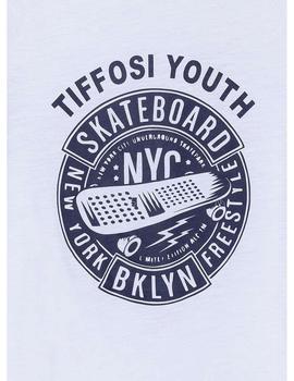 Camiseta Tiffosi Niño Youth Blanca