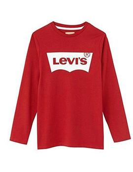 Camiseta LEVIS Niño Roja N91005