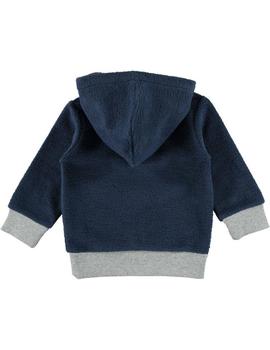 Sudadera Polar IDO Niño Marino Bolsillo 4V539 