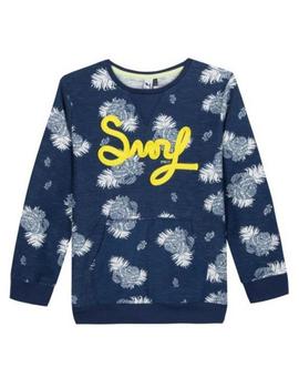 Sudadera 3POMMES Niño Marino SURF 3N15015