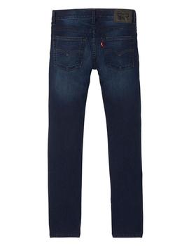 Vaquero 510 LEVIS Niño Azul Oscuro Skinny NM22087 