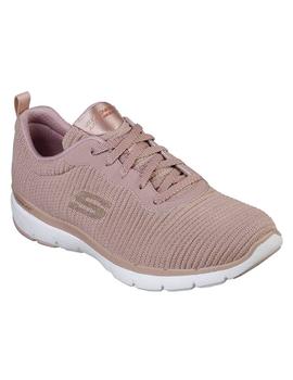 Deportivo SKECHERS Mujer Textil Rosa Brillo 13071 