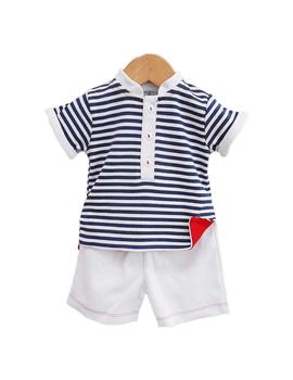 Conjunto Sardon Niño 18CO-441 Blanco