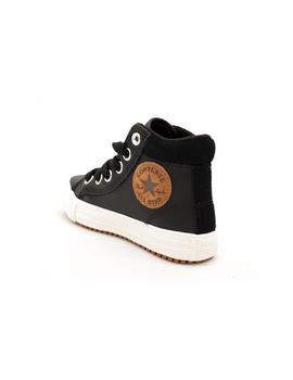 Deportivo Alto CONVERSE Niño Negro Cordon 661906C