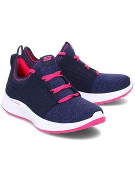 Deportivo SKECHERS Niña Textil Marino/Fucsia 81735