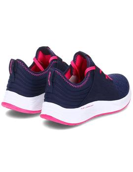 Zapatilla SKECHERS Niña Textil Marino/Fucsia 81735