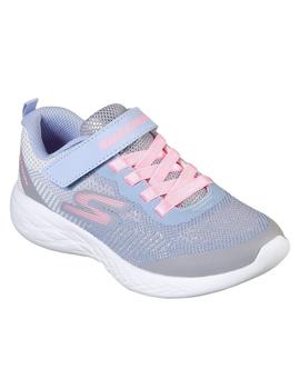 Deportivo SKECHERS Niña Textil Gris/Azul 82050 