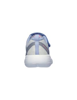 Deportivo SKECHERS Niña Textil Gris/Azul 82050 