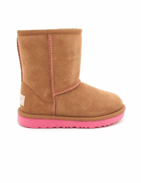 rigidez monstruo Óptima Botín UGG Niña Con Pelo Serraje Camel 1017703