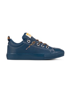 Deportivo CONVERSE Niño Piel Azul Cordón 662312C