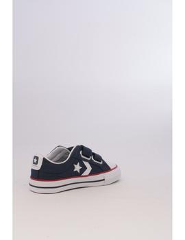 Loneta CONVERSE Niño Textil Marino Velcro 715467 