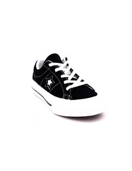 Deportivo CONVERSE Unisex Ante Negro Cordón 361812