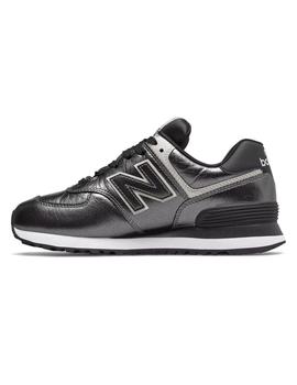 Deportivo New Balance WL574WNF plomo para mujer