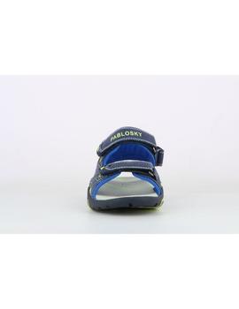 Sandalia Sport PABLOSKY Niño Azul Velcro 957020