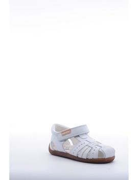 Sandalia Bebe PABLOSKY Niño Blanco Cerrada 044600