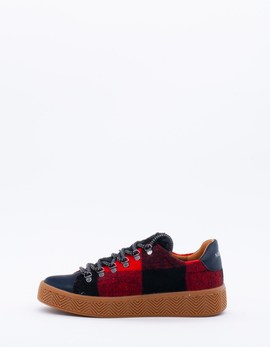 Zapato GINGER SNEAKER NO NAME negro/rojo para muje