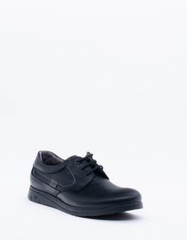 Zapato Fluchos F0052 negro para hombre