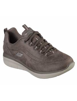 Deportivo SKECHERS Mujer Taupe Piel Sintetic 12934