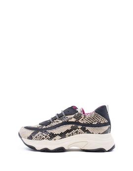 Deportivo Loiba 2050 Beige/negro para mujer