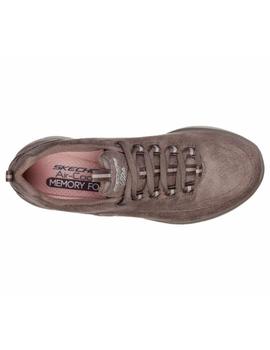 Deportivo SKECHERS Mujer Taupe Piel Sintetic 12934