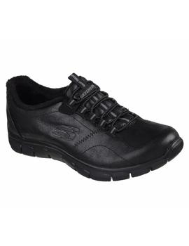 Deportivo SKECHERS Mujer Negro Piel Sintetic 12394