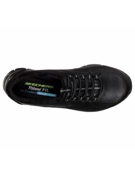 Deportivo SKECHERS Mujer Negro Piel Sintetic 12394