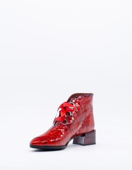Botín Hispanitas HI99276 rojo para mujer