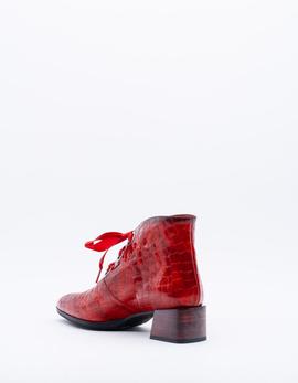 Botín Hispanitas HI99276 rojo para mujer