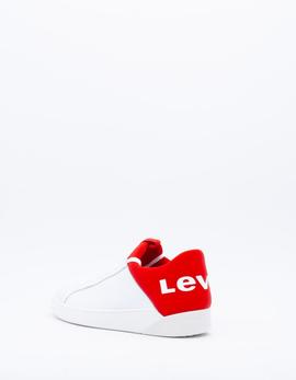 Deportivo Levis Mullet Blanco / rojo