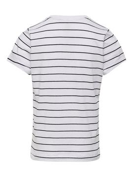 Camiseta Only 15191036 blanca para niña
